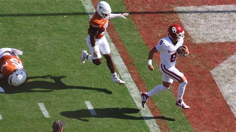 Oklahoma vs. Texas final score, results: Sooners use .
